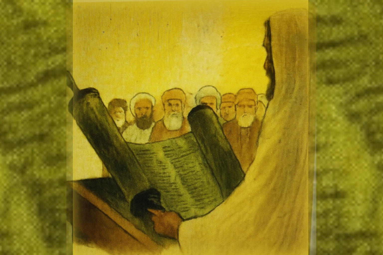 Jesus Reads from Isaiah.  Based on Isaiah 61